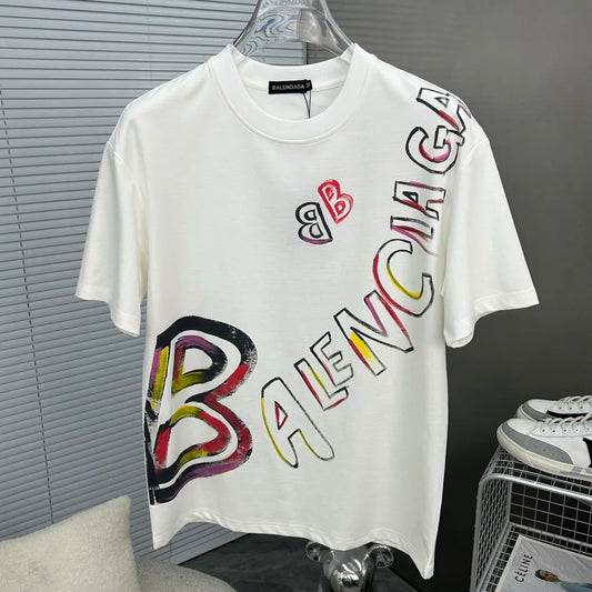 New short-sleeved round neck t-shirt 3D1025031103