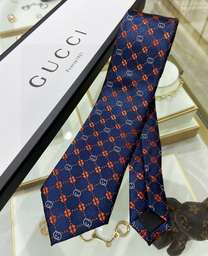 GG four-leaf clover tie 1824060504