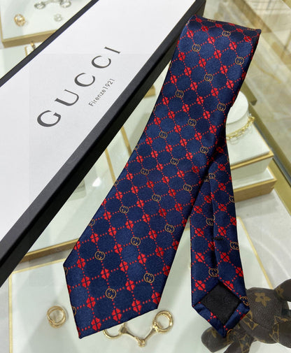 GG four-leaf clover tie 1824060504