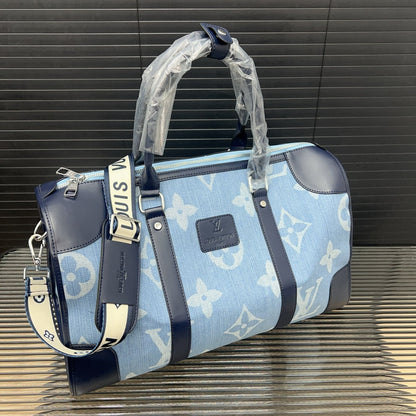 LV Keepall Denim Travel Bag 1824120901