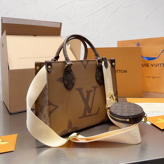 New Double Color Matching Tote Bag Small XC16060304