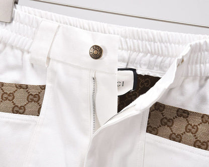 Men's And Women's Large Pants New Casual Shorts Beach Pants All-match Straight Pants 1024031125