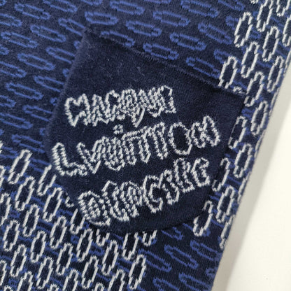 LV  Checkerboard mercerized cotton knitted short sleeves 1825022817