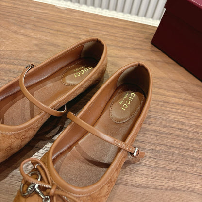 GG Horsebit ballet flat 1825032001