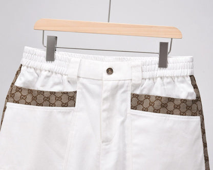 Men's And Women's Large Pants New Casual Shorts Beach Pants All-match Straight Pants 1024031125