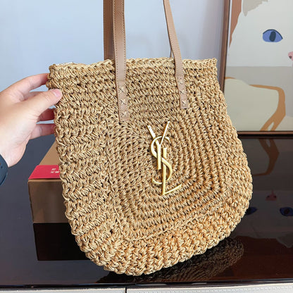 YSL Straw Tote Bag XC24092529