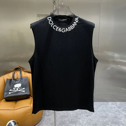 Fashion All-match Sports Ware Sleeveless T-shirt Men's Vest 1024030804