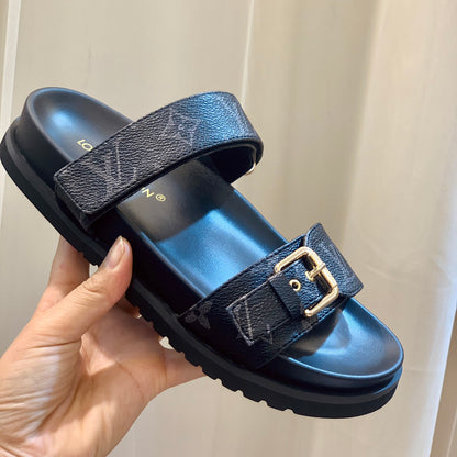New Fashion Leather V Logo Summer women's sandalsXC05202422713