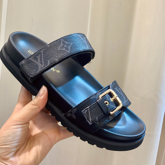 New Fashion Leather V Logo Summer women's sandalsXC05202422713