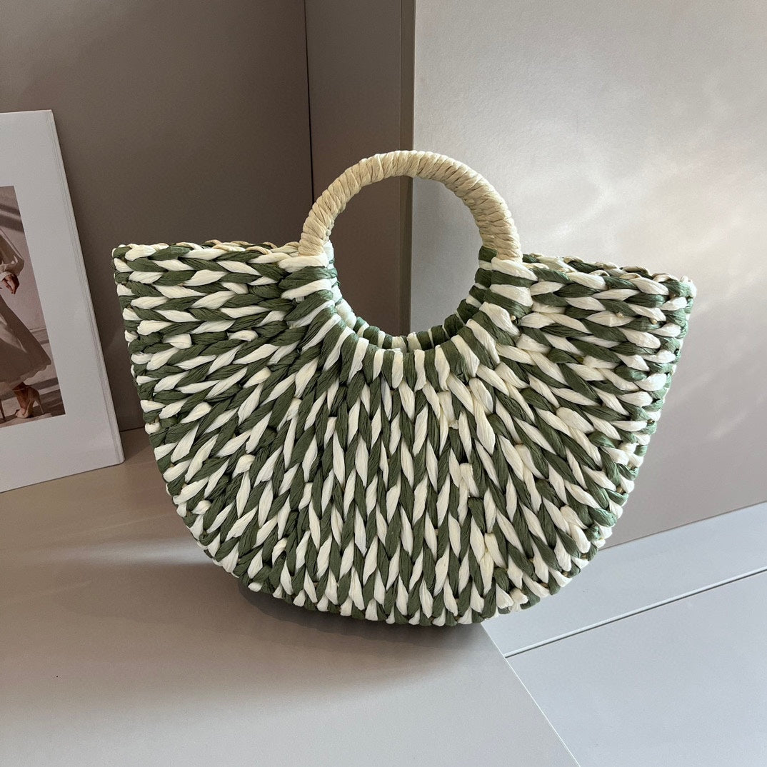PRD summer fashion woven handbag 0724041113