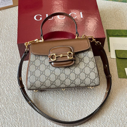 GG 1955 Horsebit Handbag 1825051205