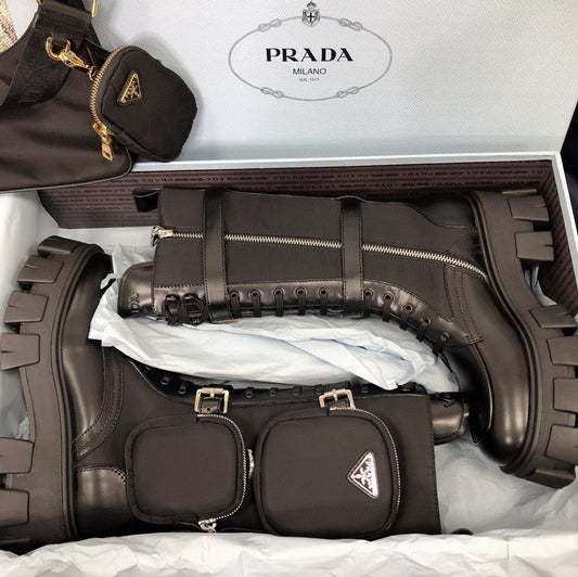 PR  Women's boots with bag 1824102204