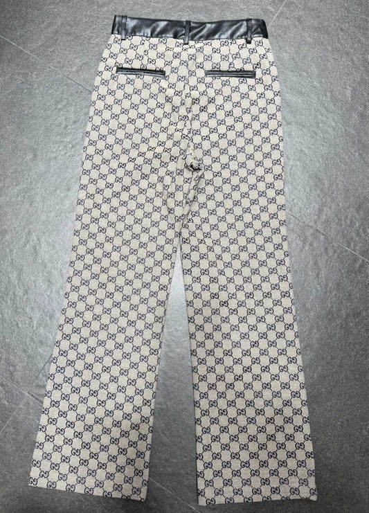 GG Paneled leather suit 1825040808