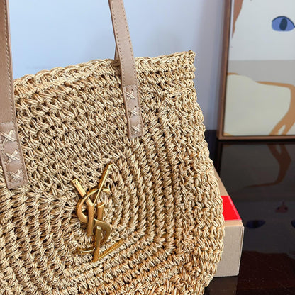 YSL Straw Tote Bag XC24092529
