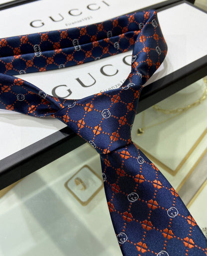 GG four-leaf clover tie 1824060504
