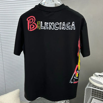 New short-sleeved round neck t-shirt 3D1025031103