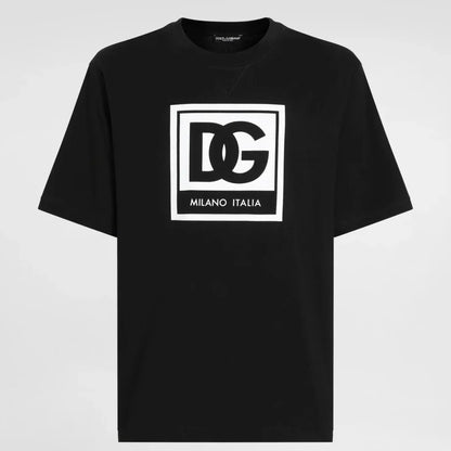 DG Printed Cotton Short Sleeve T-Shirt 3D1025042905