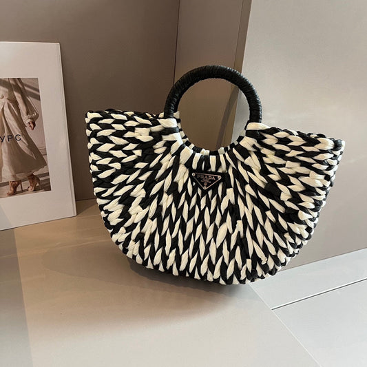 PRD summer fashion woven handbag 0724041113