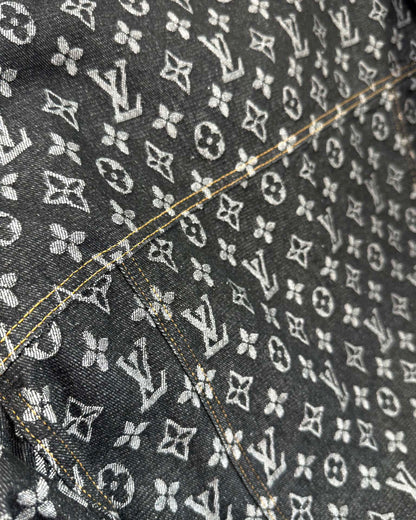 V classic printed denim jacket 1825090904