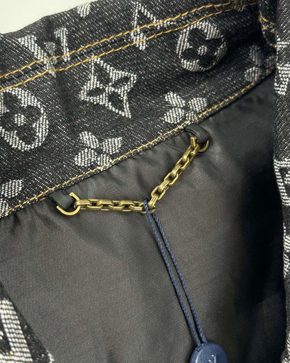 V classic printed denim jacket 1825090904
