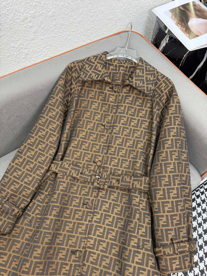 F Long trench coat 1825090910