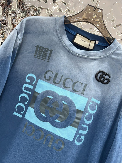 G Heavy washed gradient sweatshirt 1825090907