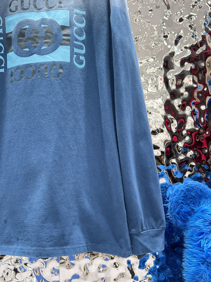 G Heavy washed gradient sweatshirt 1825090907