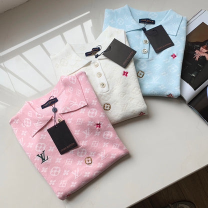 L knitted T-shirts 1825091701