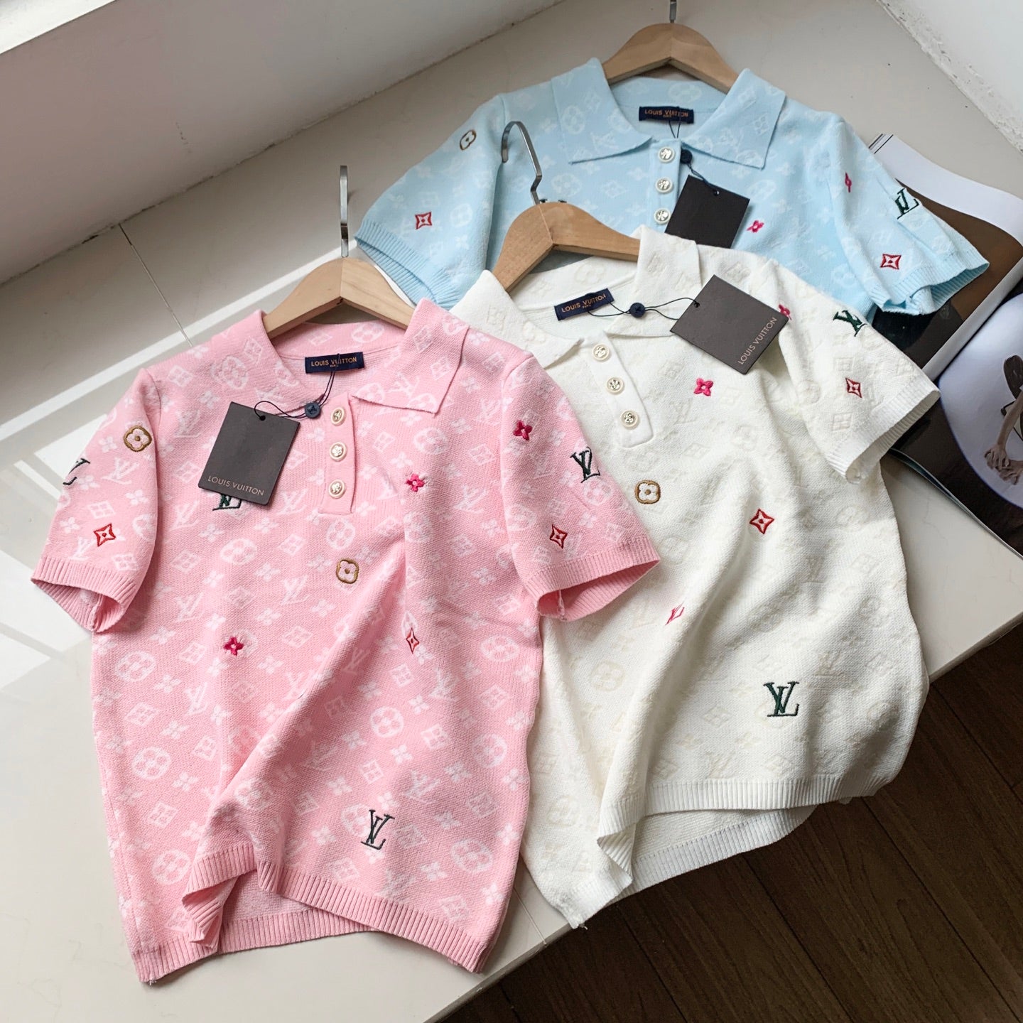 L knitted T-shirts 1825091701