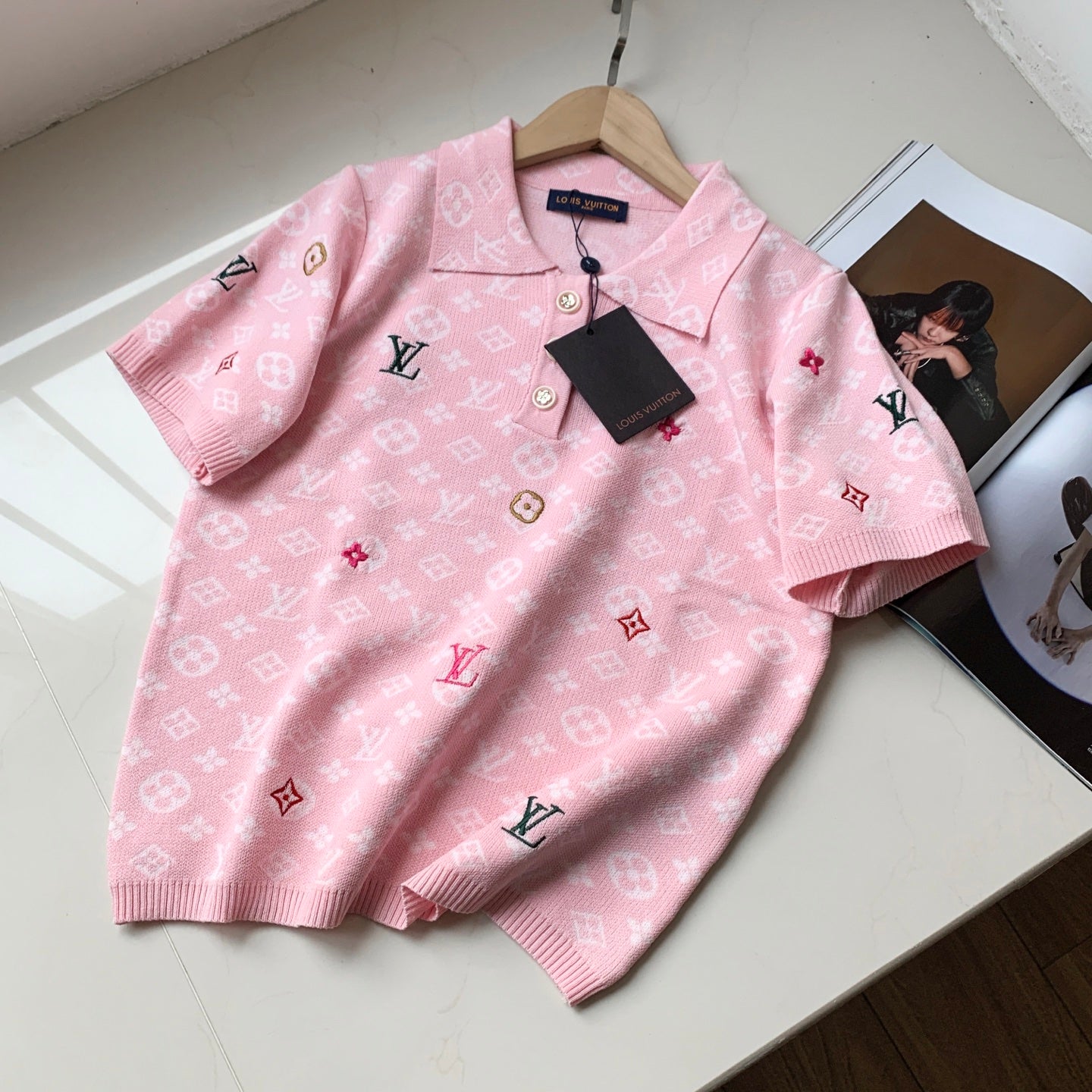 L knitted T-shirts 1825091701