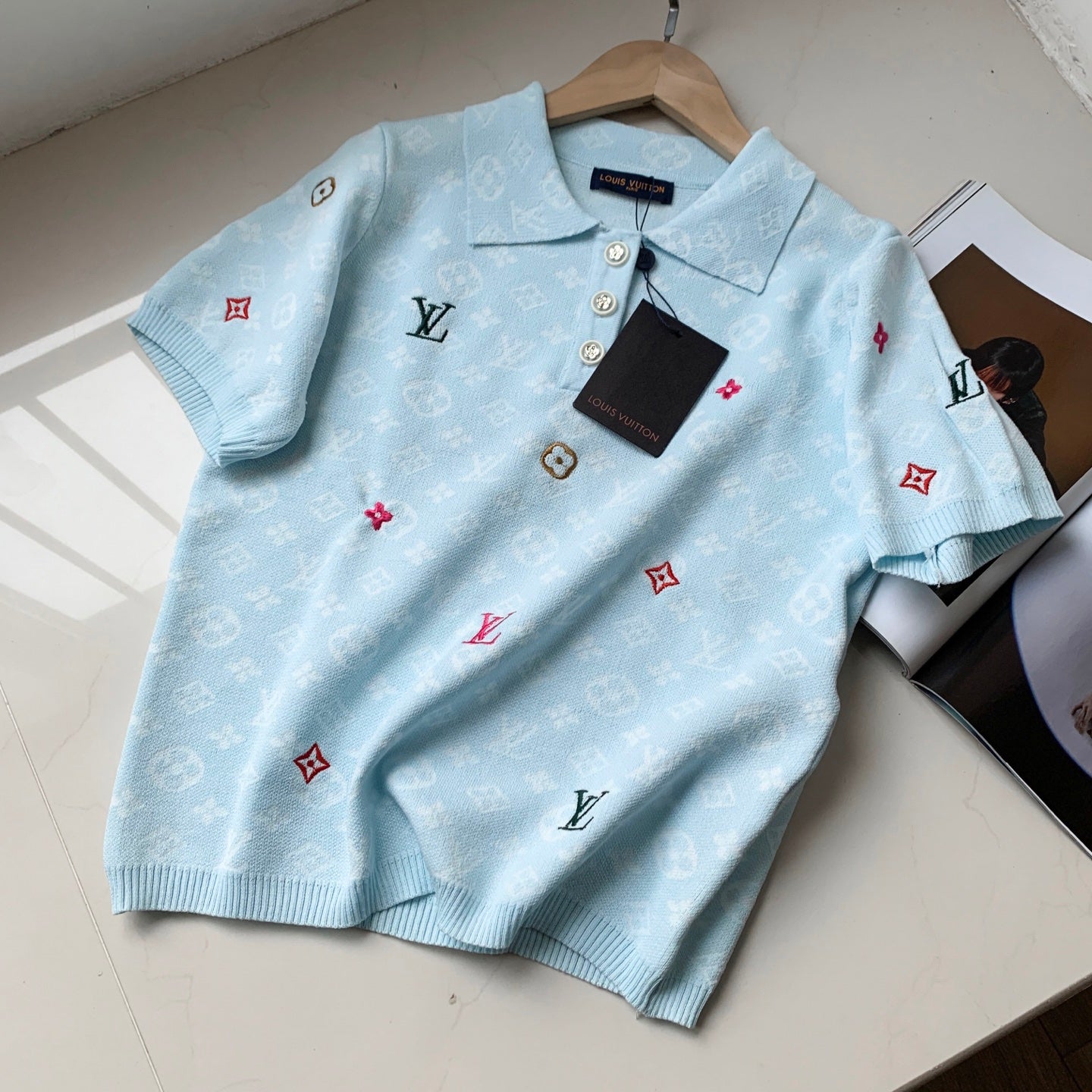L knitted T-shirts 1825091701